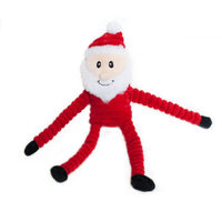 ZippyPaws Holiday Crinkle Santa - Small (33x7.5cm)