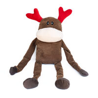 ZippyPaws Holiday Crinkle Reindeer - Large (47x11cm)
