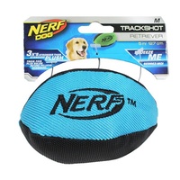 NERF Dog Trackshot Retriever Football - Medium (12.7cm) - Blue