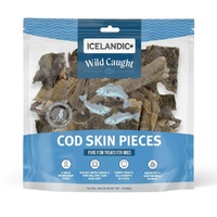 Icelandic Cod Skin Pieces Dog Treats - 227g