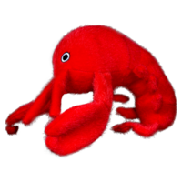 Spunky Pup Sea Plush Dog Toy - Lobster - Small