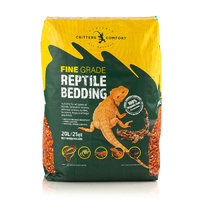 Critters Comfort Reptile Bedding Fine - 20L