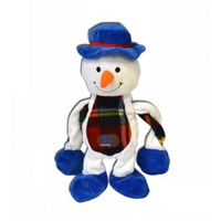 Christmas Pulleez Dog Toy - Snowman
