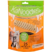 KaNoodles Premium Dental Chew & Treat - Small - 25 Pack (170g)
