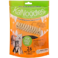 KaNoodles Premium Dental Chew & Treat - Medium - 26 Pack (340g)