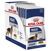 Royal Canin Maxi Adult Dog Pouch - 140g x 12 (Box)