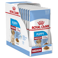 Royal Canin Medium Puppy Pouch - 140g x 12 (Box)