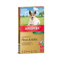 Advantix for Dogs up to 4 kgs - 6 Pack - Green