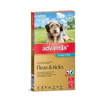 Advantix for Dogs 4-10 kgs - 6 Pack - Teal