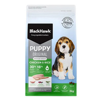 Black Hawk Puppy Chicken and Rice - 3kg