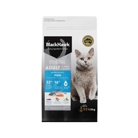 Black Hawk Feline Adult Cat Dry Food - Fish - 1.5kg