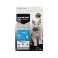 Black Hawk Feline Adult Cat Dry Food - Fish - 3kg