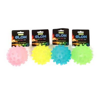 Glow in the Dark Nobby Dog Ball