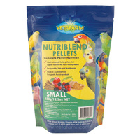 Vetafarm Nutriblend Parrot Pellets - Small - 2kg