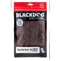 Blackdog Beef Jerky Straps - 150g