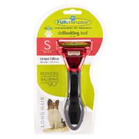 FURminator deShedding Tool - Small Dog - Long Hair (Metallic Collection)