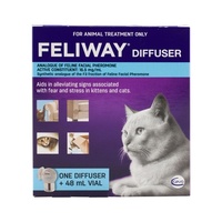 Feliway Pheromone Diffuser with Refill for Cats - (One Diffuser + 48ml Vial)