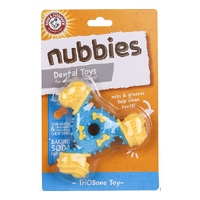 Arm & Hammer Nubbies Dental Dog Toy - TriBone