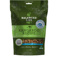 Balanced Life Air Dried Raw Meal Topper - Kangaroo Recipe - 200g