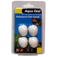 Aqua One Weekend Fish Food Block - 20g
