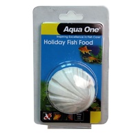 Aqua One Holiday Fish Food Block - 40g