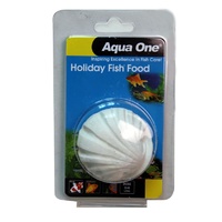 Aqua One Holiday Fish Food Block - 40g