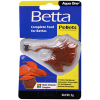 Aqua One Betta Pellet Food 3g