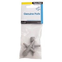 Aqua One Air Line T Control Valve - 2 Pack