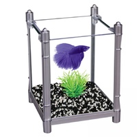 Aqua One BettaBloc Betta Kit - Stackable - 1L - Silver