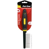 Pet One Fine Pin Dog Comb - 42 Pins