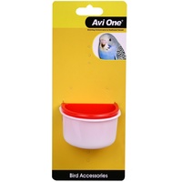 Avi One Plastic D Bird Feeder - 2 Pack - Small (7.1cm & 7.5cm)
