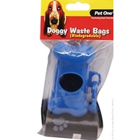 Pet One Dog Waste Bag Dispenser & Refill