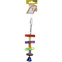 Avi One Bird Toy Acrylic Splillikin Bunch with Bell