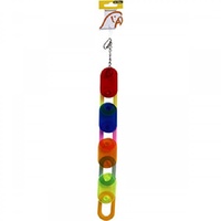 Avi One Parrot Toy Acrylic 4 Segment Big Links