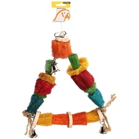 Avi One Parrot Toy Loofah Triangle - 30x30cm