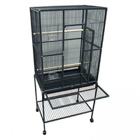 Avi One Flight Cage 603X - Grey - 65cm W x 43.5cm D x 138cm H