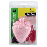 Pet One Small Animal Mineral Chew - Strawberry