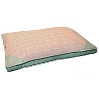 Pet One Dog Bed Mattress - Squares Rose Pink - Medium (75x50x10cm)