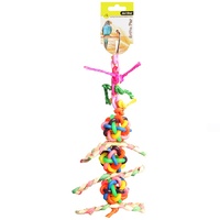 Avi One Bird Toy TPR Balls With Bells And Corrugated Board - 26cm