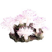 Aqua One Copi Coral Tube with Anemone Ornament (21.5x16.5x13cm)