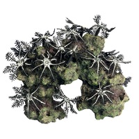 Aqua One Copi Coral Garden Ornament - Black & White (18x11x13cm)