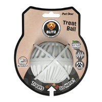 Pet One Blitz Rubber Treat Ball - Large