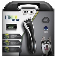 WAHL Lithium Pet Pro Clipper for Dogs & Cats - Black & Silver