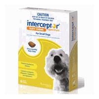Interceptor Spectrum for Small Dogs 4-11 kgs - 6 Pack - Green