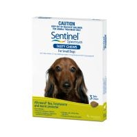Sentinel Spectrum for Small Dogs 4-11 kgs - 3 Pack - Green