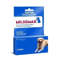 MILBEMAX for Dogs over 5kgs - 2 Pack - Dark Blue