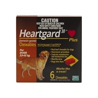 Heartgard Plus for Dogs 23-45 kgs - 6 Pack - Brown - Heartworm Control Treatment