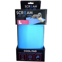 Scream Pet Cool Pad - Blue - Large (90cm x 50cm)
