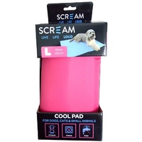 Scream Pet Cool Pad - Pink - Large (90cm x 50cm)