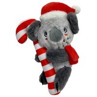 Snuggle Pals Christmas Koala with Candy Cane (28cm)